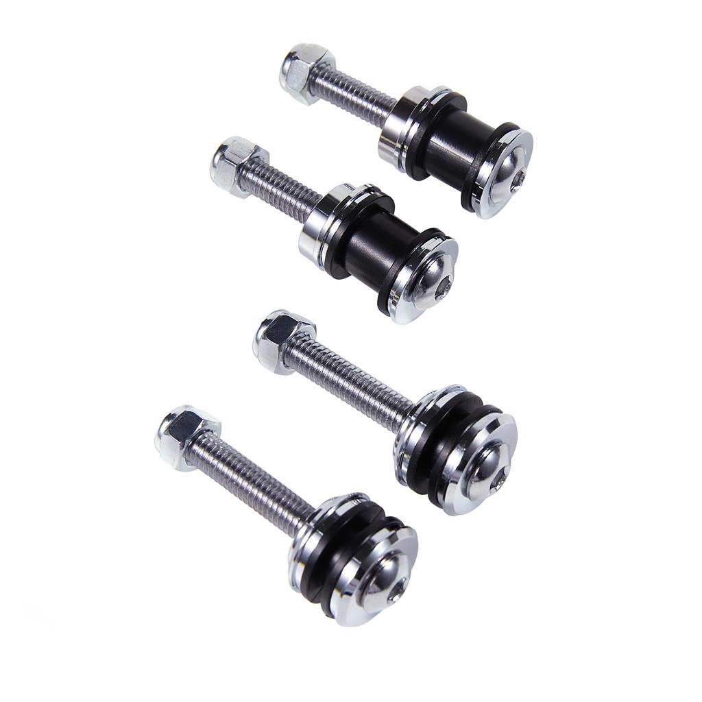 TCMI Quick Release Removable Mounting Sissy Bar Backrest Docking Hardware Kit Harley Sportster XL 883 1200 2004-2020, Chrome