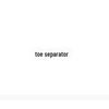 Hallux Valgus Big Toe Separator and Cover - Bright Skin Tone.