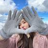 Cashmere Womens Touch Screen Gloves For Winter Warmth With Windproof Protection For Commuting