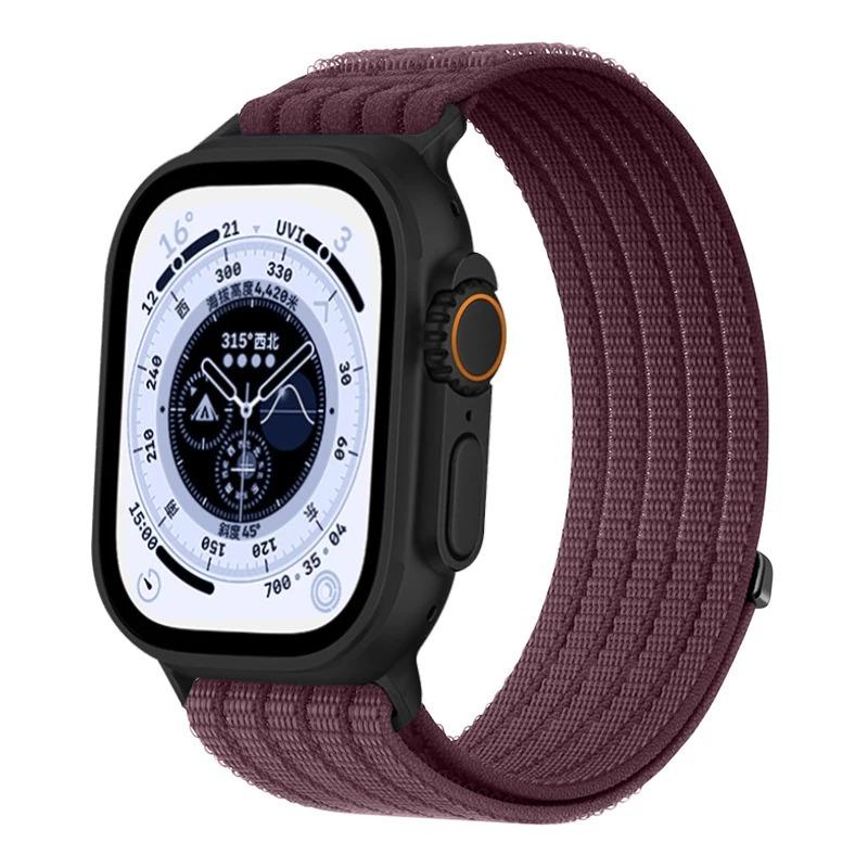 Geflochtenes Nylonarmband für Apple Watch Band Ultra 3 2 49mm 45mm 42mm Armband Iwatch Serie 11 10 9 8 7 6 SE 5 4 38 46 41mm 44mm 40mm