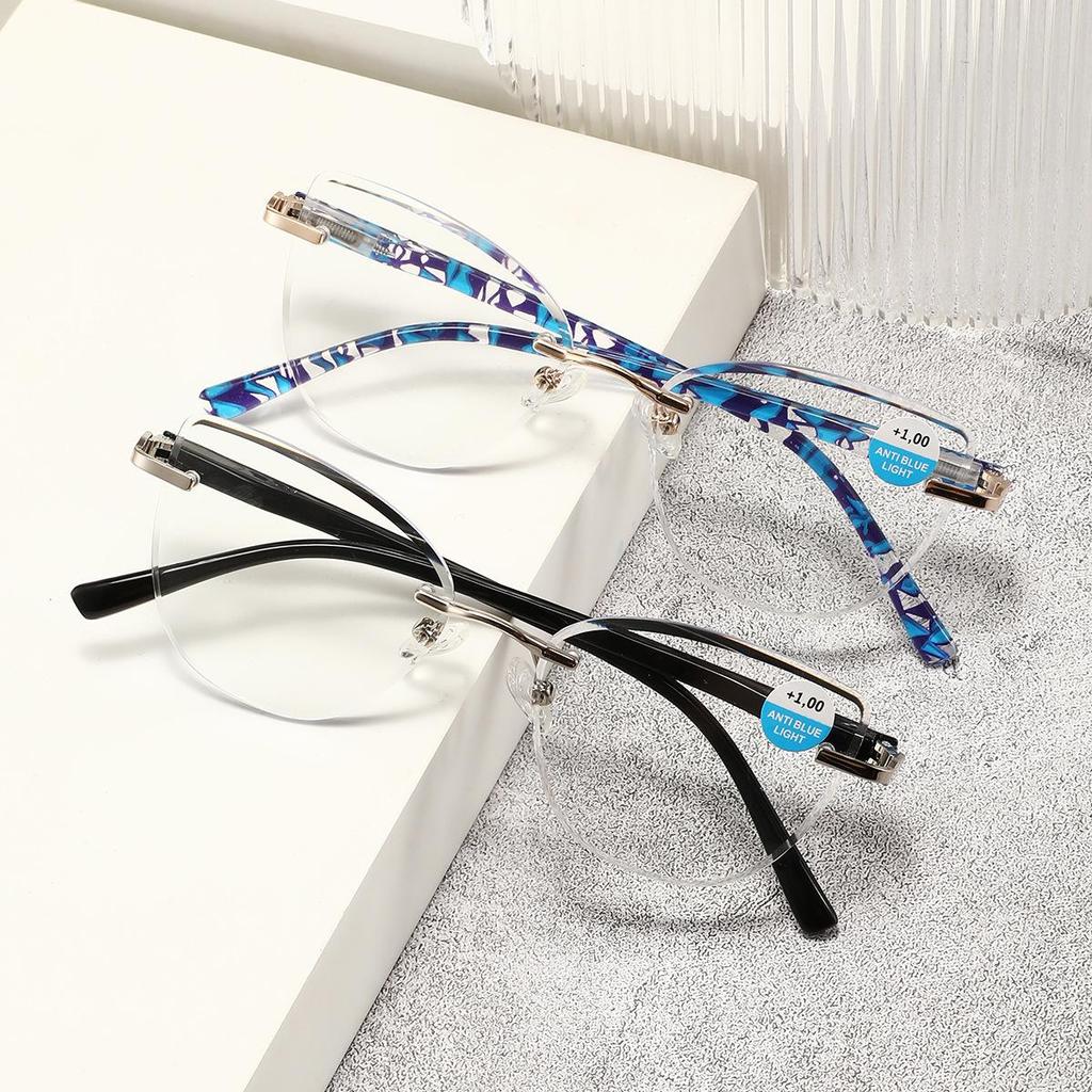 Women's Fashionable Anti-Blue Light Reading Glasses with Versatile Frames