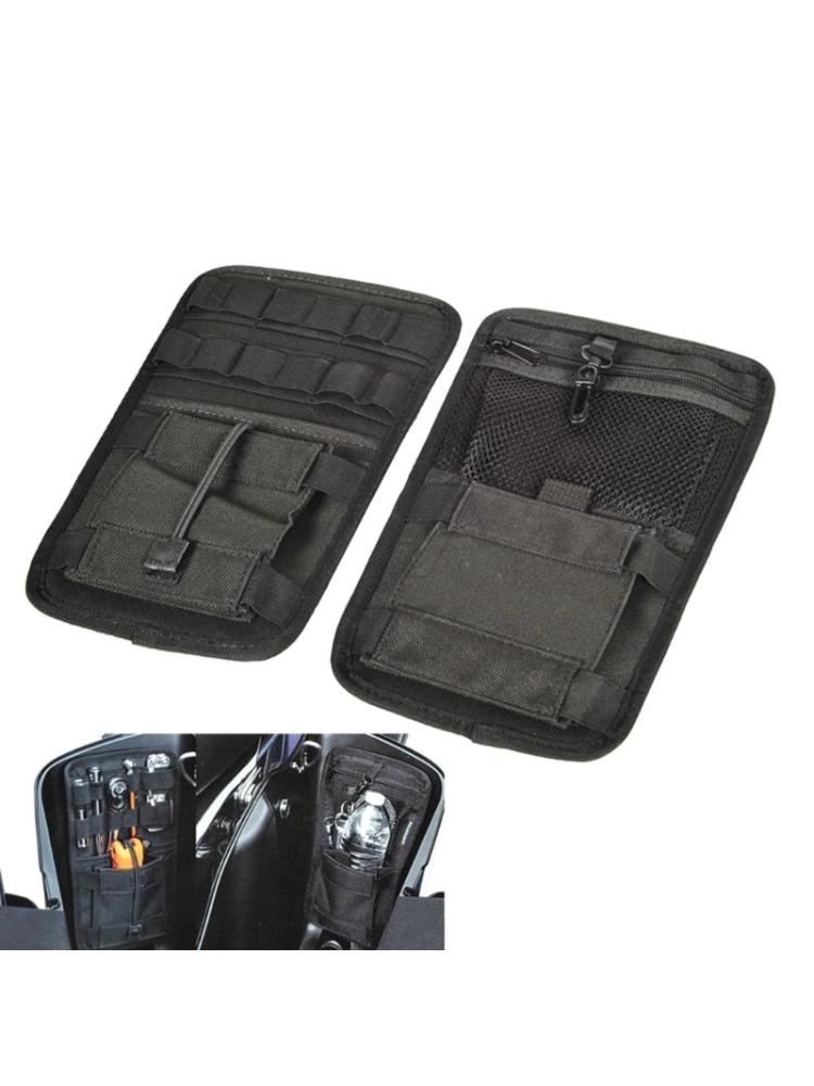 Motorrad Seitenkasten Aufbewahrungstasche Nylon Werkzeugtasche für Motorrad Seitenkästen Organisieren & Schützen Sie Ihre Werkzeuge