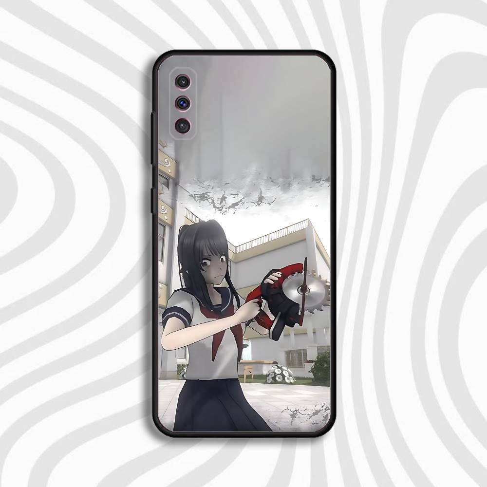 

Чехол для телефона Y-Yandere Simulator Ayano Aishi для Samsung S10, S21, FE, S21, S26, S25, S24, S23, Ultra, S9, S22, Plus Черный ударопрочный ТПУ SamsungS21plus