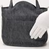 Japanese Manhattaner's 2-Way Handbag, Shichiyo (Seven Days), 70-7134, Women's, Graphite
