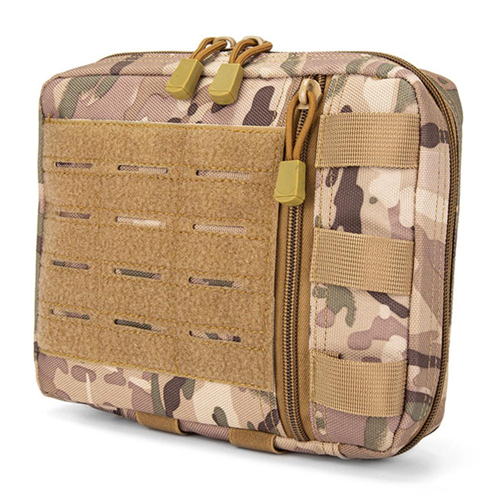 EDC Organizer Tool Pouch Multi-Purpose EDC Waist Belt Pack Multi-Pockets Camping Survival Pouch for Outdoor Sports