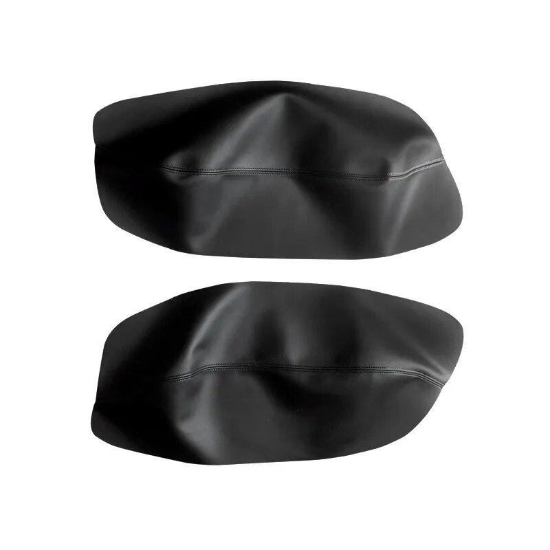 

Правий кермо м якої шкіри дверна панель чохол для VW Passat B5 1998 1999 2000 2001-2005 автомобіль двері підлокітник панель чохол обробка Rear Black