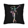 MJ Pop King Square Pillow Case Cushion Cover Custom Polyester Decorative Pillowcase for Sofa Cm