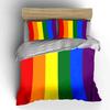 Rainbow-colored Vertical Stripes. Bedding Sets Duvet Cover Sets Duvet Covers Pillowcases(1 * Duvet Cover 2 * Pillowcases Without Duvet Insert)