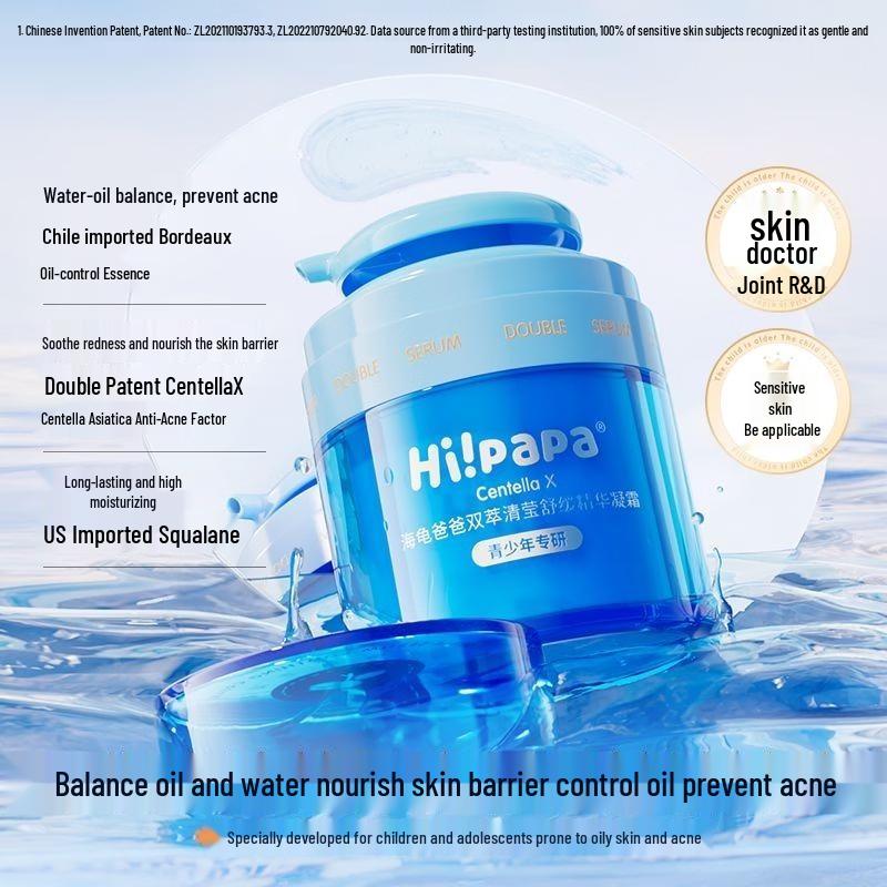 Hi!papa Dual-Extract Rejuvenating Repair Essence Face Cream