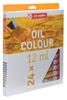 Talens Japan Art Creation Oil Paint Set, 24 Colors, 12ml, T9020-124M, 454810