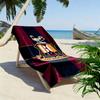 Bradford City AFC Print Beach Towel, Large Soft Quick Dry Towel for Beach Camping Swimming