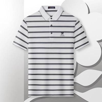 Polo da Uomo a Righe Business MONTAGUT 3004