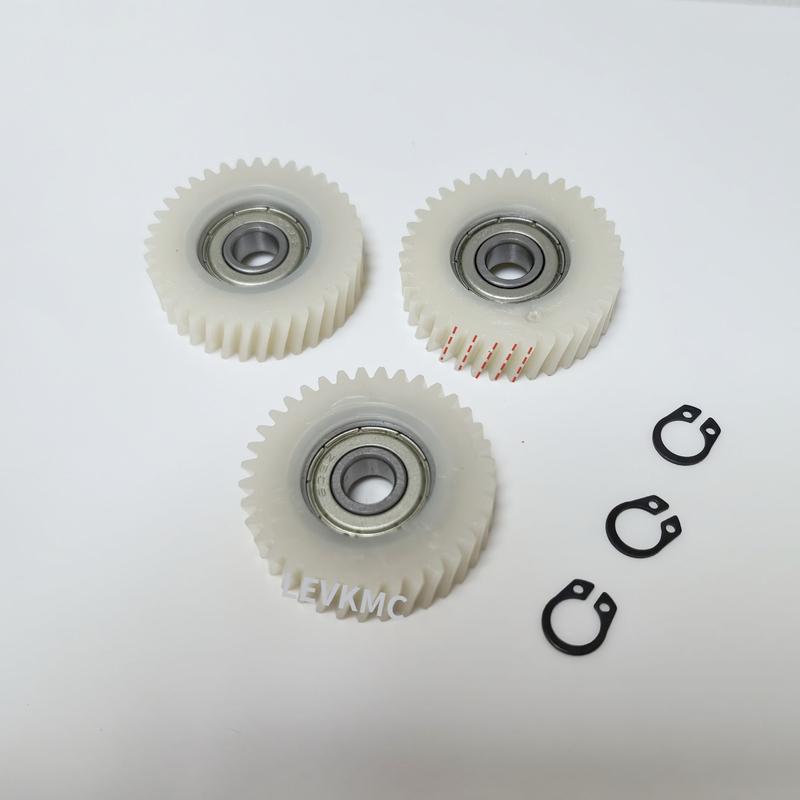36 Teeth Motor Helical Gear 39x11mm Planetary Gear Oblique Teeth Nylon Gears With 8mm Bearings Electric Bike Helical Gear Parts