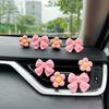 Bow Knot Design Car Air Vent Clips 8PCS Multi-Pack Dashboard Decorations  For Automobile Truck