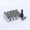 For Racing Lug Wheel Nuts Screw Aluminum Tuner Racing Lug Nut 20PCS M14*1.5 M12*1.5 Wheel Nuts Internal Hexagon Nut