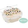 Skater Children's Lunch Box, Small Size, 1 Tier, 270ml, Fluffy Dome Shape, Disney Mickey Mouse & Friends Cooking, Antibacterial Treatment, For Childre