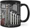 New Tools Foreign Trade Mechanic Tool Box Ceramic Coffee Mark Cup Mechanic Set