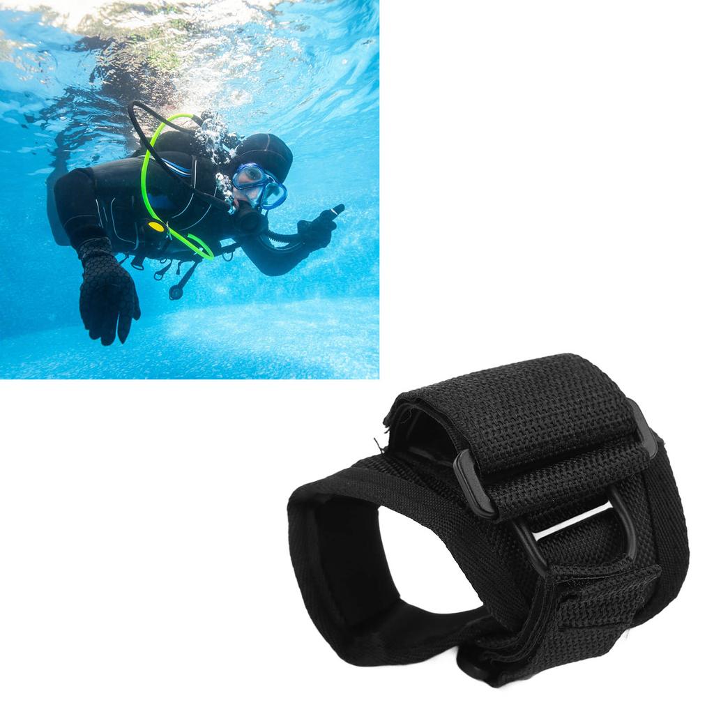 Diving Flashlight Hand and Arm Strap Universal Adjustable Soft Hand Mount Waist Strap for Diving