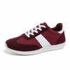 Large Size Women's Sport Running Flat Bottom Shoes White Sneakers Spring Autumn Versatile Rubber Mesh Shoes