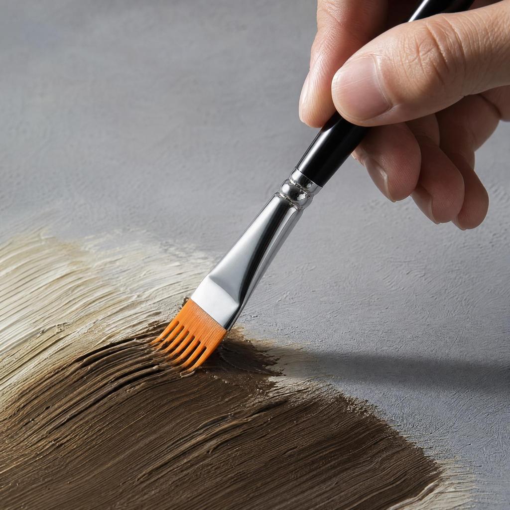 5 Pieces Comb Fiber Texture Brush Sturdy for Craft Hobbyists