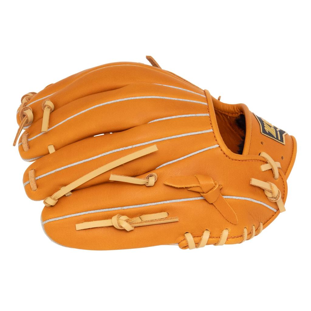 ZETT Baseball Softball Limited for Boys and ZETT Baseball Swallow Sports Soft Brown X Pastel Glove, Glove, All-Around, Edition, Juniors, Children's,
