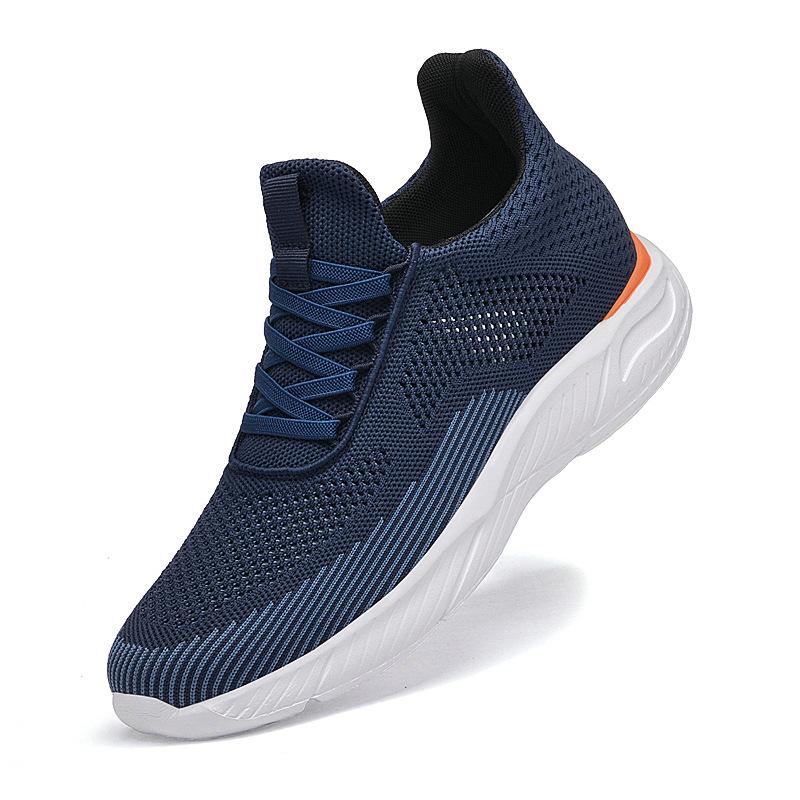 

Увеличение роста 8 см мужская обувь тренд спортивная обувь мужская сетчатая обувь дышащая повседневная студенческая универсальная модная 44