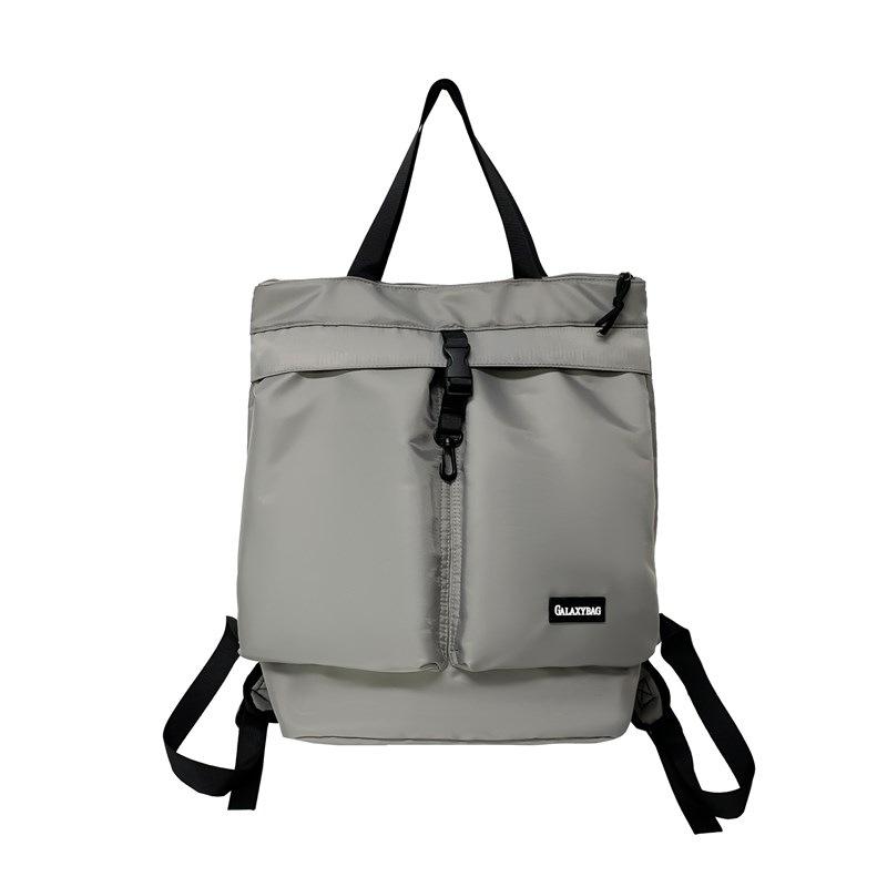 Schoolbag Hot Sale Backpack Large Capacity Couple Backpack Solid Color Simple Travel Backpack Women Backpack Girls