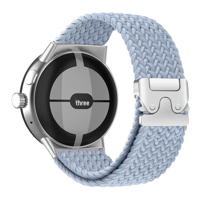Braided Nylon Paracord Watch Band for Google 41MM/45MM
