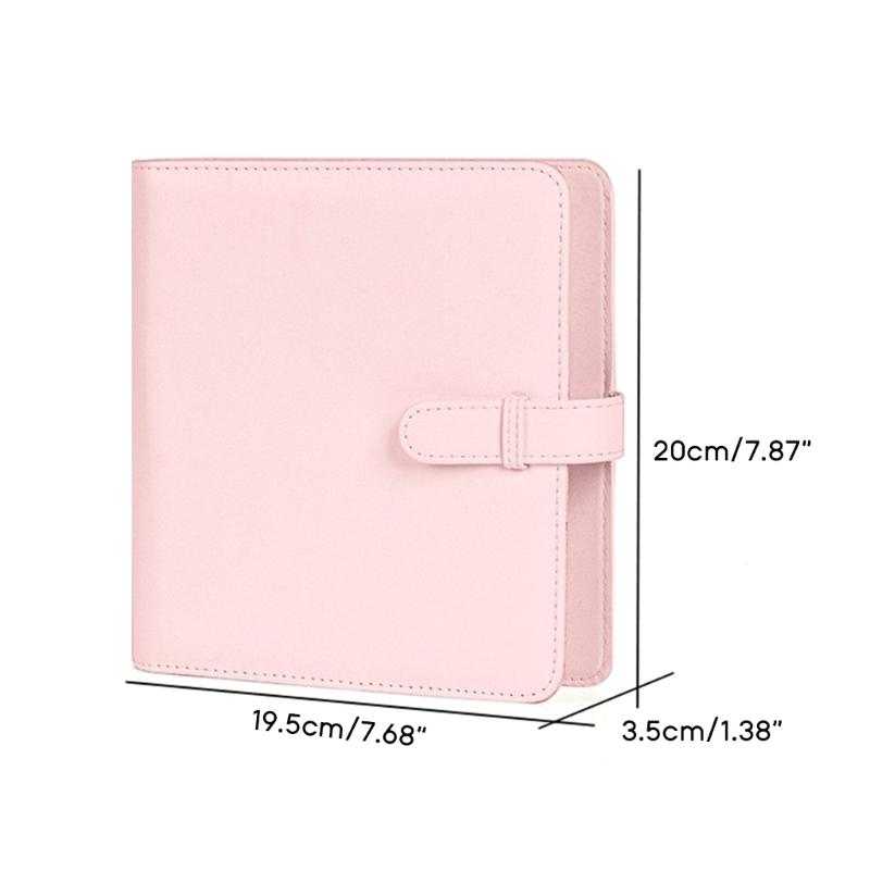 288 Pockets 3 Inch PU Leather Photo Album Mini Instant Picture Case Storage Organizer for Mini 11/9/8/8+ D23 20