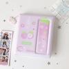 Cartoon Polaroid Album 4 Grid Layout Card Storage Album Fashion Photo Card Holder  For Girls