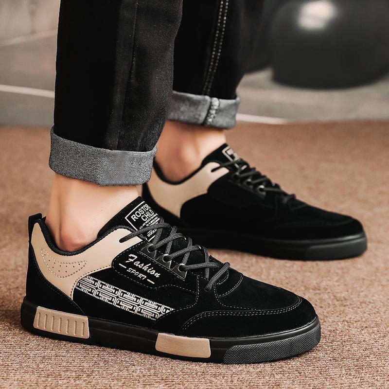 Men's sneakers shoes New large size Fashion Thick-soled casual sports shoes Men's Outdoor Running Punk shoes Men's loafers