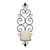 Iron Candle Sconce Holder Set of 2 Hanging Wall Mounted Pillar Candle Sconces Holder,Wall Sconces Decor for Bedroom Dining Room