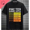 Funny Hvac Technician Hourly Rate Joke Graphic Tshirt Shortsleeve 100 Cotton Casual Humor Style Tshirt Outdoor Clothing