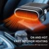Car Heater Fan 12V/24V Car Heater Electric Cooling Heating Auto Windshield Defroster Defogging Demister