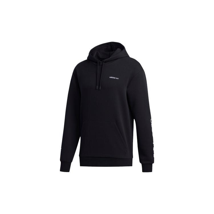 Men s adidas neo Art Hdy Limited Contrasting Colors Printing Pullover Black GF7104 XL