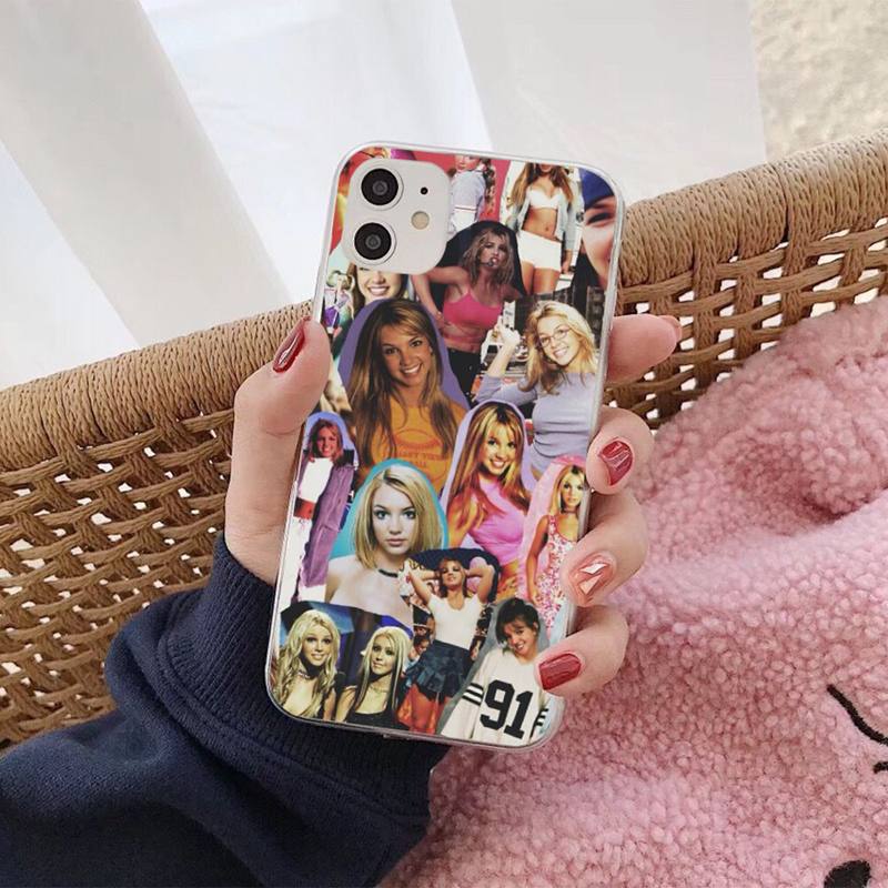 Britney Spears Phone Case for iphone 13 8 7 6S Plus X 5S SE 2020 XR 11 12 mini pro XS MAX