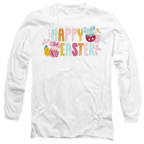 Mickey mouse Unisex Adult Happy Minnie Mouse Watercolor Eggs Easter T-Shirt