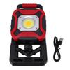 LED Work Light 15W COB Rechargeable Battery Powered Flood Light for Workshop Auto Repair DIY Crafts