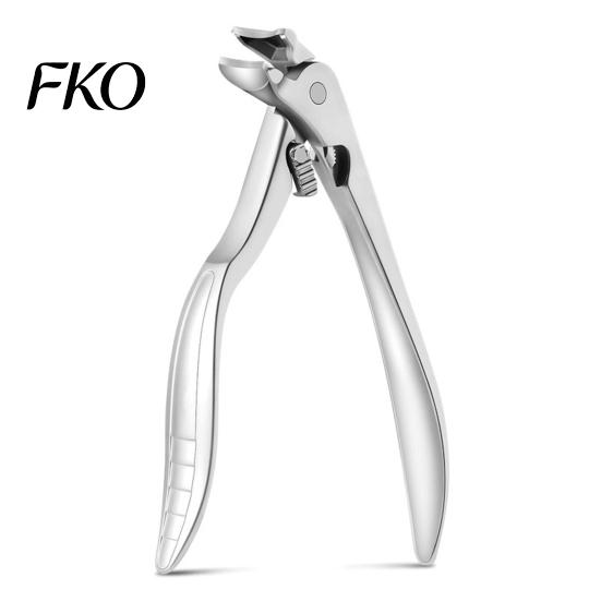 Men Nail Clipper Stainless Steel Clipper, Large Opening Thick Toenail Fingernail Cutter, Ergonomic Anti-Splash Heavy Duty Manicure Trimmer for серебряный