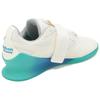 Reebok Legacy Lifter 3 Chalk Unleashed Green Blue Men Sneakers Cream Kinetic-Blue 100201520