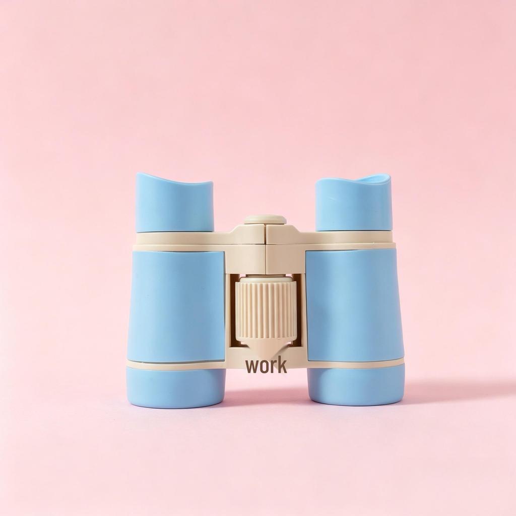 High Magnification HD Kids' Binoculars - 4x30 Children's Outdoor Telescope