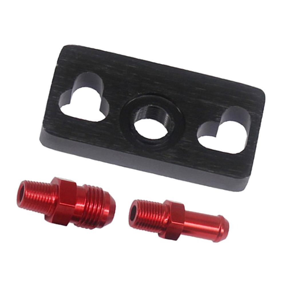 With Adapter for Pressure fittings Rail Fuel Regulator