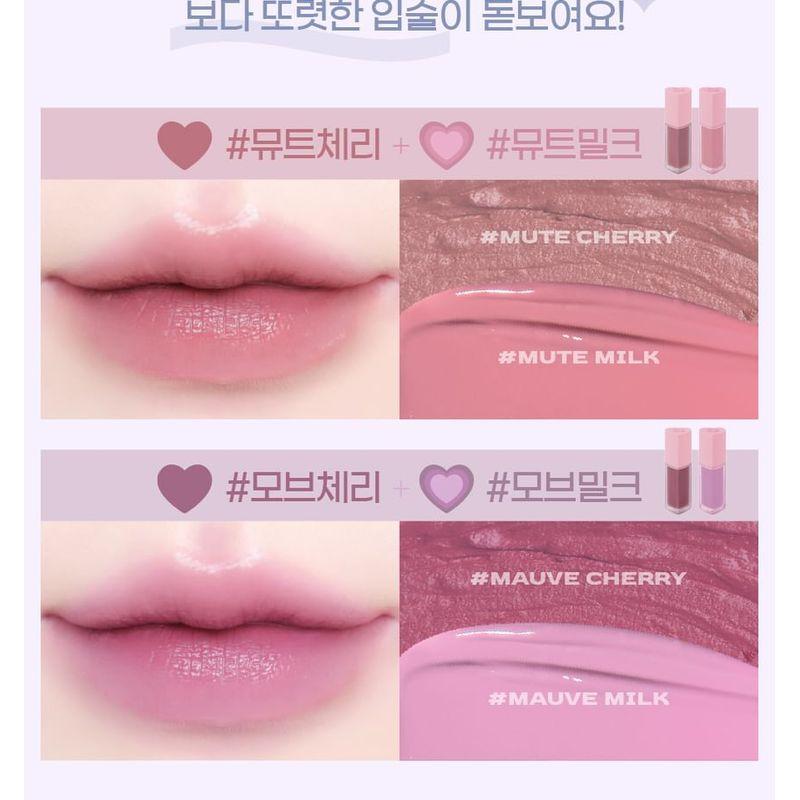 Merry monde - Milk Heart Tint - 4 Farben