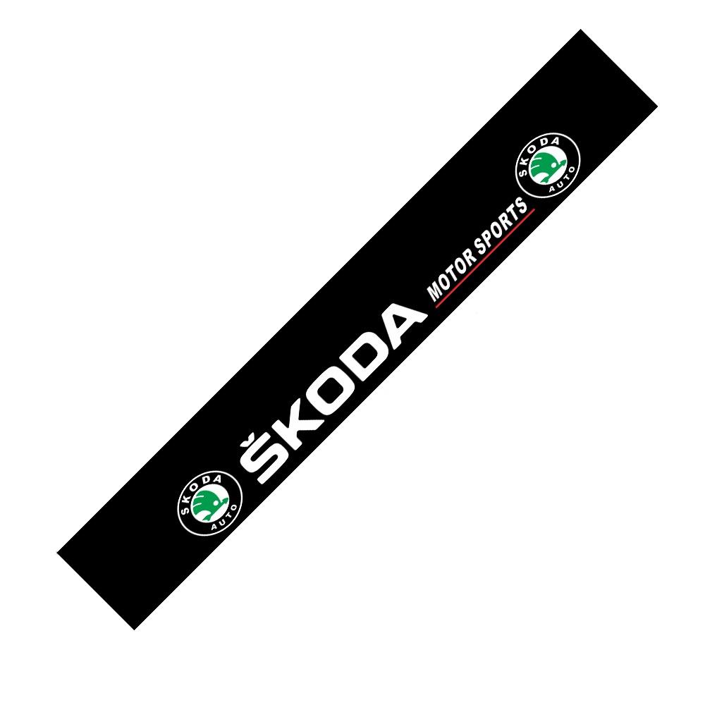 Auto Front Heckscheibe Dekoration Zubehör Aufkleber Für Skoda Octavia Fabia Kamiq Kapoq Kodiaq Rapid SCALA Superb