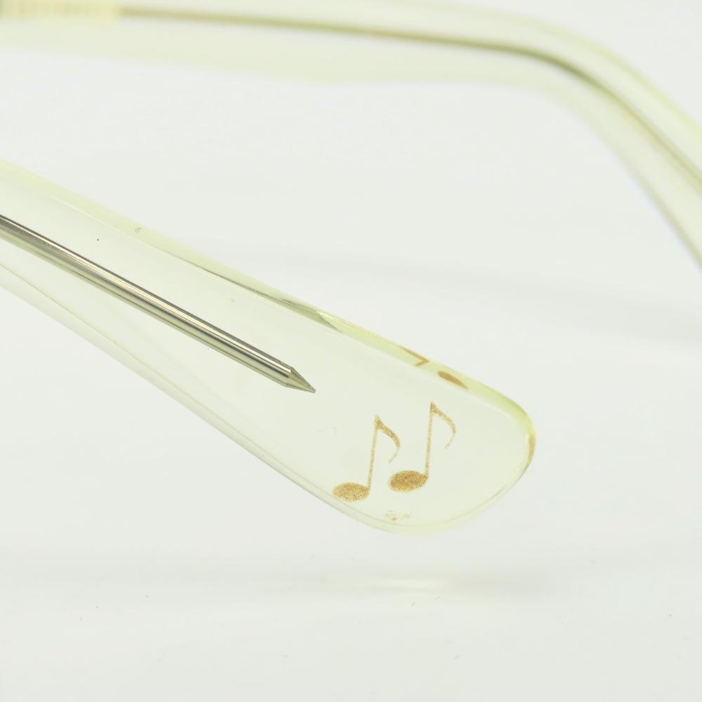 Used EFFECTOR Glasses liquid F41-04063 plastic Clear yellow Accessory