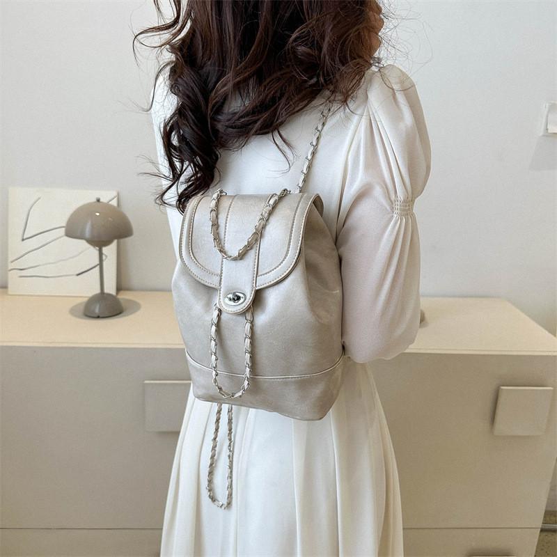 Stylish Minimalist Small Backpack For Women 2023 Summer Trendy Casual Use