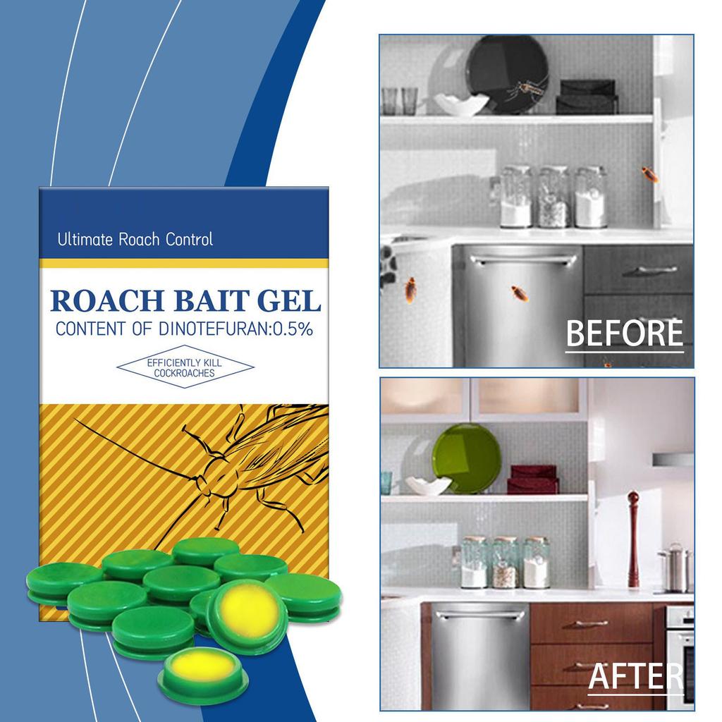 Švábí gel je speciální prostředek pro domácí obývací pokoj, vnitřní čištění kuchyně, hubení švábů a hmyzu.