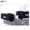 Daiwa Cold Weather Game Size M (DAIWA) Gloves, 3-Piece Cut, DG-6525W, Black,