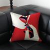 M-Malika Favre Ant Vantage Simple Cushion Cover Pillow Case Anti-Dustmite Invisible Zipper Silky Plush Cushion