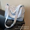 Large-capacity bag women's summer versatile 2025 new simple casual shoulder messenger bag class commuter tote bag